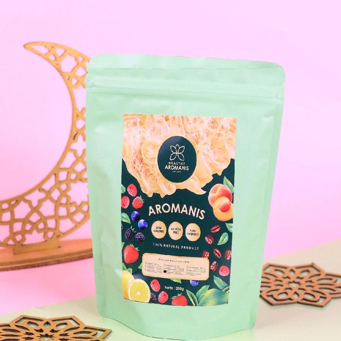 

HJK Pouch Medium Arumanis Rendah Kalori, 200gr