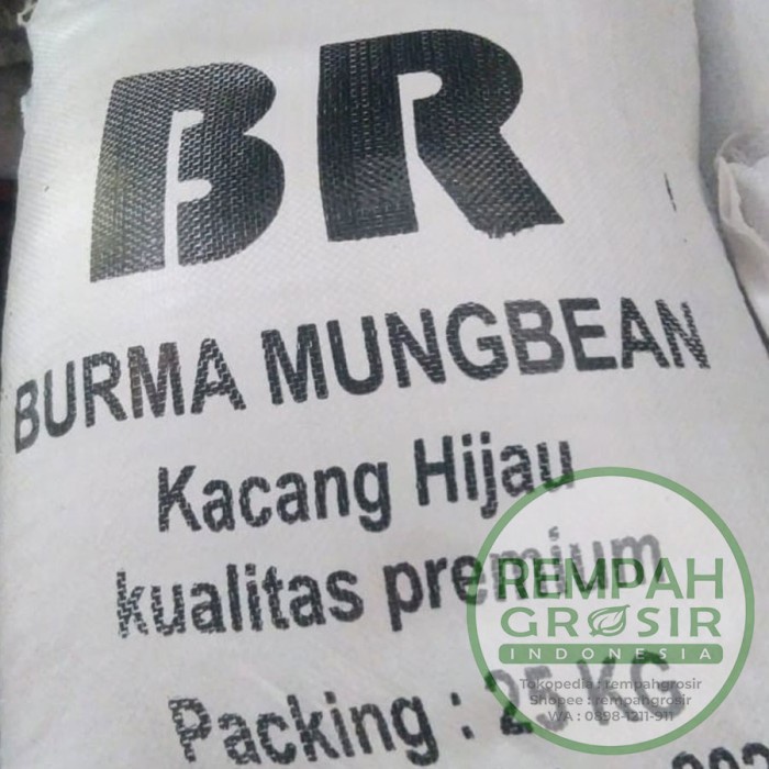 

HJK Kacang Hijau Ijo Burma Super Premium 1KG 1 kg Kilo Grosir Termurah
