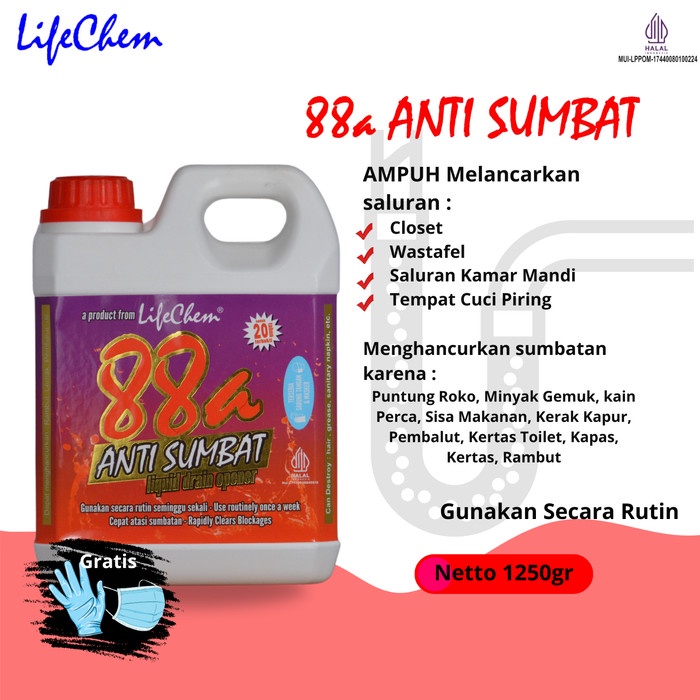 Anti Sumbat 88A 1250 Gram