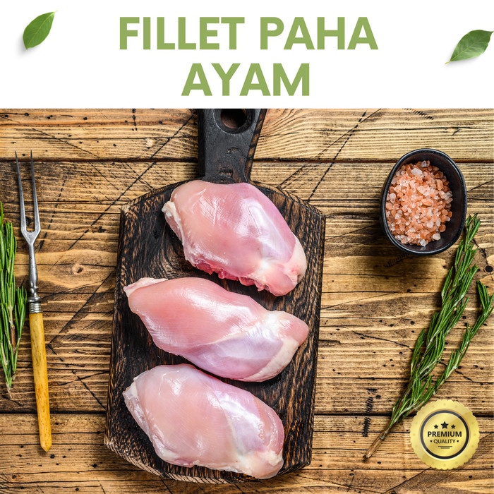 

HJK Fillet Paha Ayam Boneless Tanpa kulit