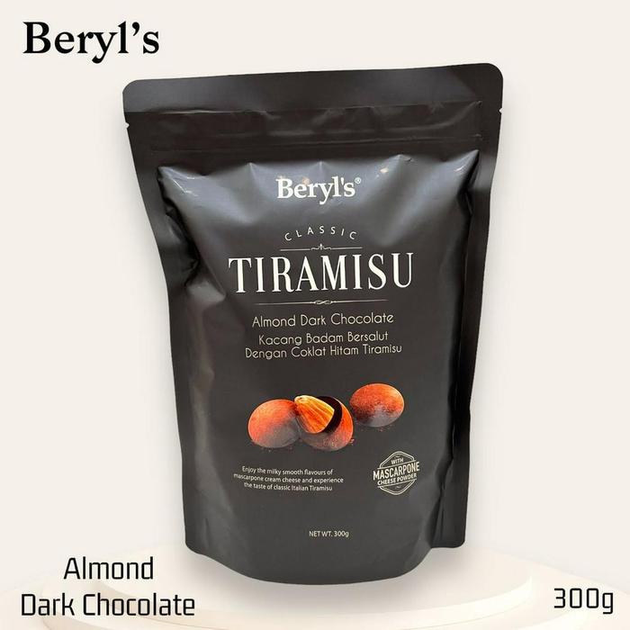 

Cokelat Beryl's TIRAMISU Almond 300g Halal isi -+ 50pcs Coklat Chocolate Camilan Manis