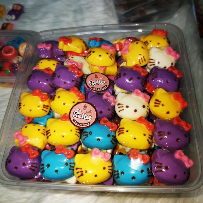 

Cokelat Karakter Lucu Hello Kitty 250gr//Jajanan Viral //Terlaris // isi 40pcs