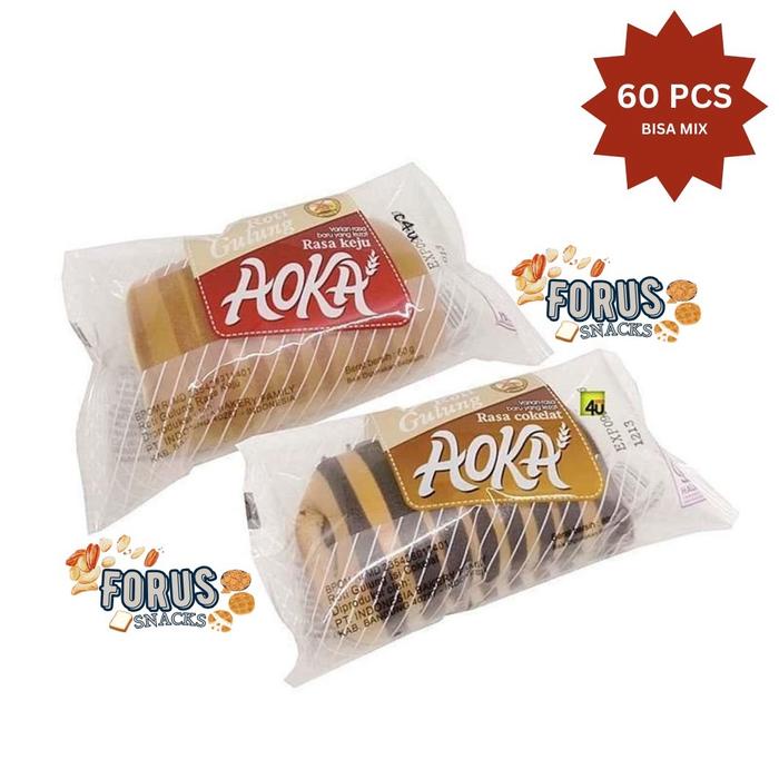 

AOKA Roti Gulung 1 DUS ISI 60 PCS LEBIH HEMAT! VIRAL SEMUA VARIAN RASA MURAH ENAK