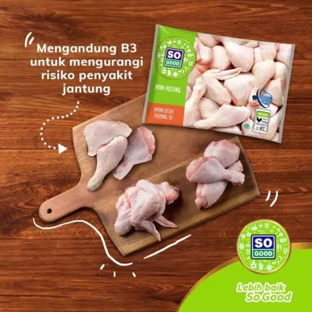 

HJK So Good Ayam Utuh potong 10 , berat 1 - 1,1 kg