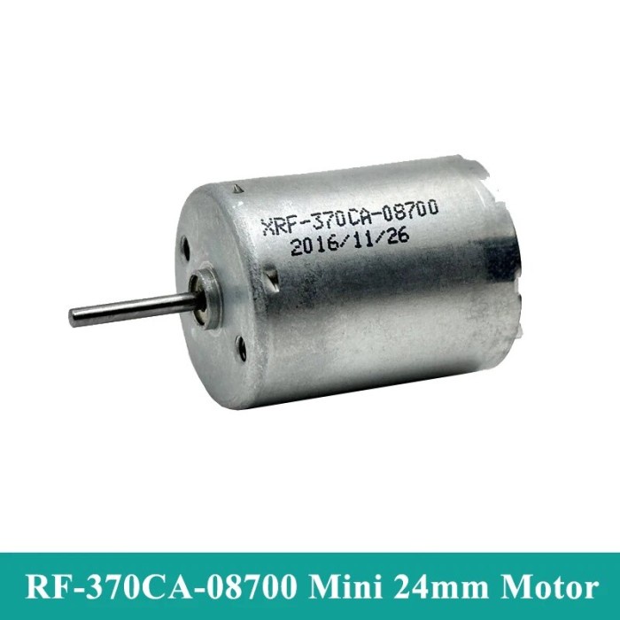 RF-370CA-08700 MICRO 370 MOTOR DC 12V 18V 24V 5700RPM MINI 24MM
