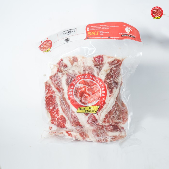 

HJK Daging Sapi Shabu-Shabu - USA Beef Short 500gram