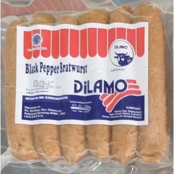 

HJK Jual SOSIS BRATWURST DILAMO Beef, Blackpepper, Cheese, Chicken isi 12
