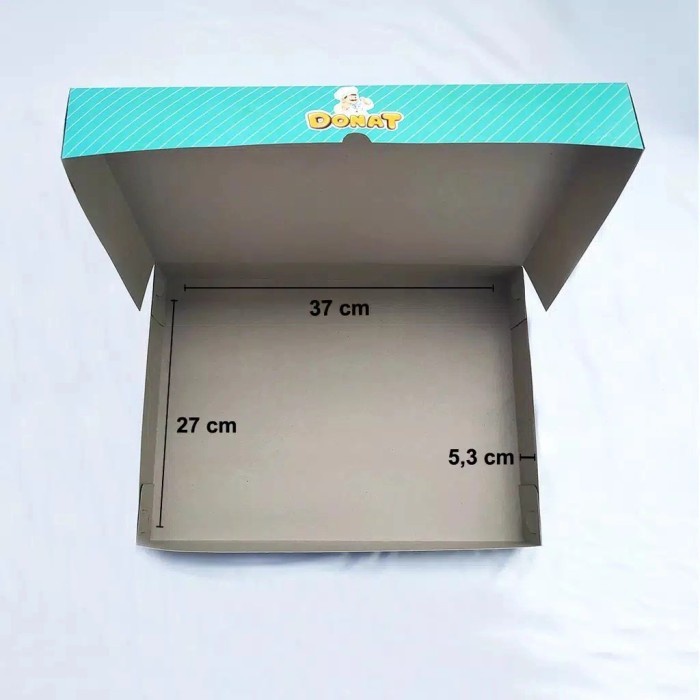 Dus donat isi 12 Sedap Mantap / Box Donat isi 12 / 37x27x5