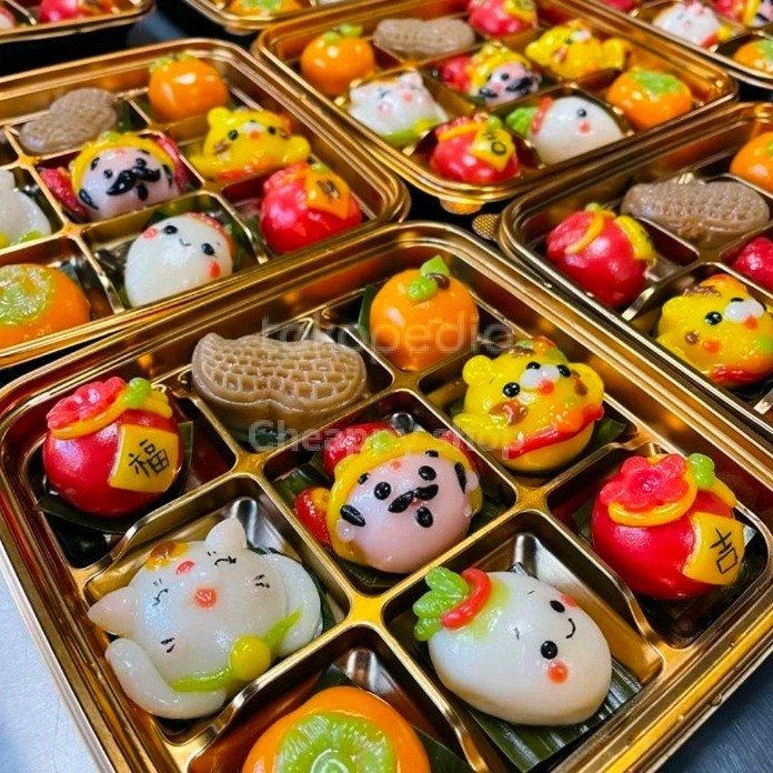 Box Mika mooncake 75gr Box mika sekat 9 box kue bulan 83gr Tray Kue