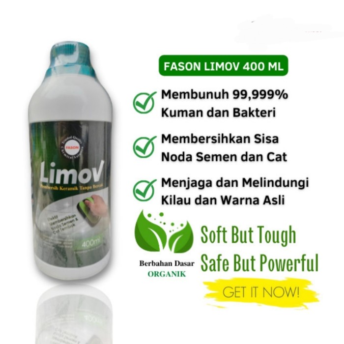 PEMBERSIH SEMEN & CAT DI KERAMIK FASON LIMOV 400 ML