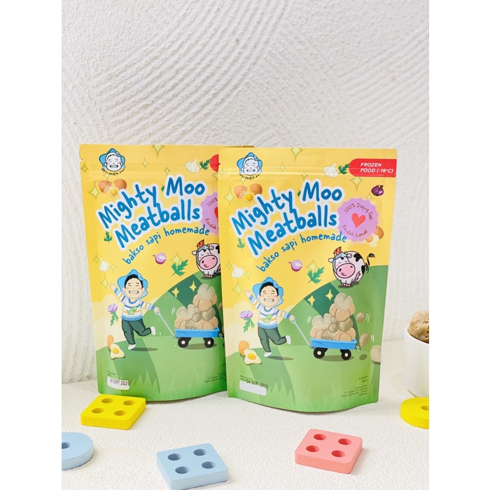 

Orimen Kids Mighty Moo Meatballs - Bakso Sapi Anak (Rendah Lemak)