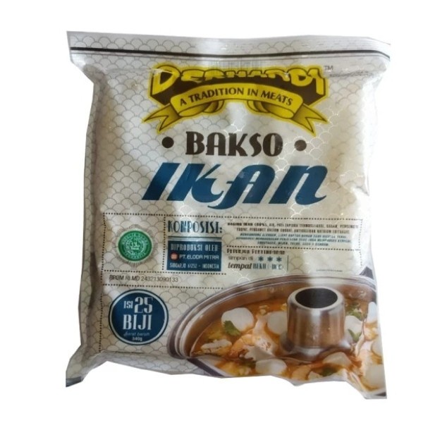 

Bernardi Bakso Ikan Besar isi 25pc 360g