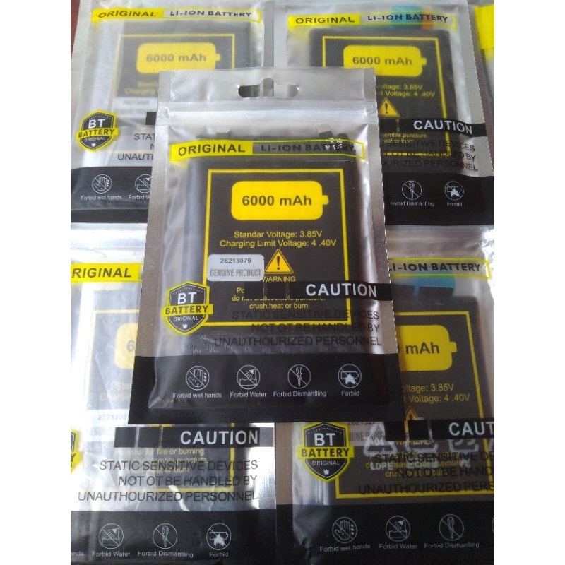 Oppo Blp851 Blp-851 Batu Batre Battery Baterai Oppo A95 A74 4G Double Power 6000Mah 2 Ic Protection
