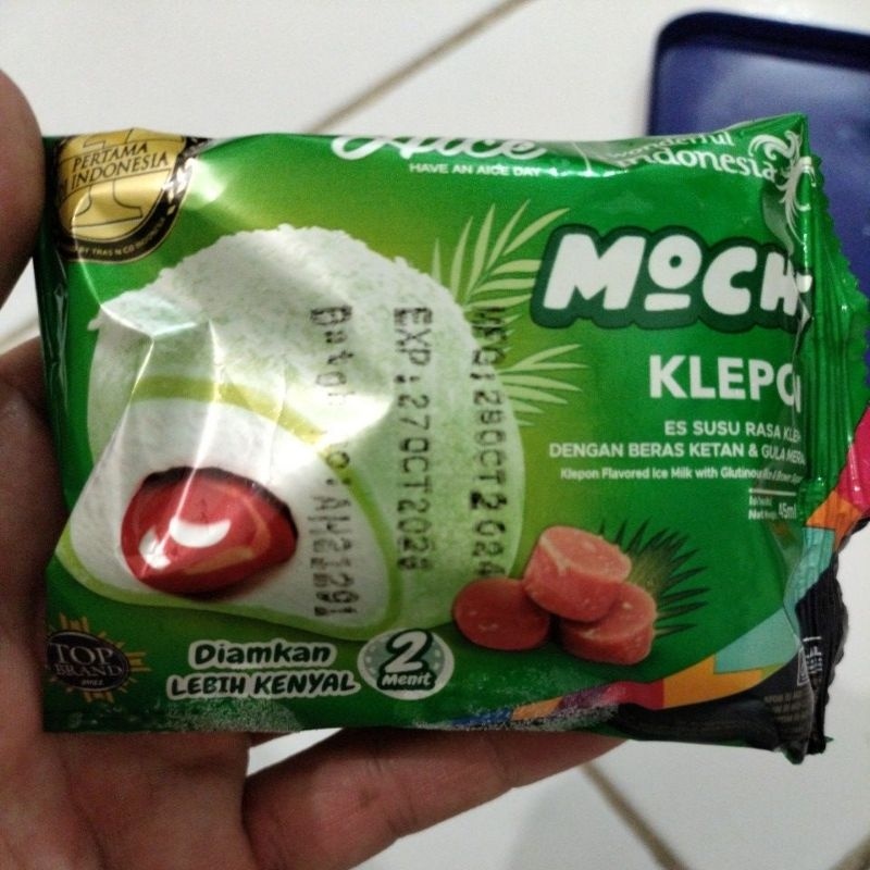 

AICE ICE CREAM MOCHI FESTIVE DESSERT ISI 10 PCS