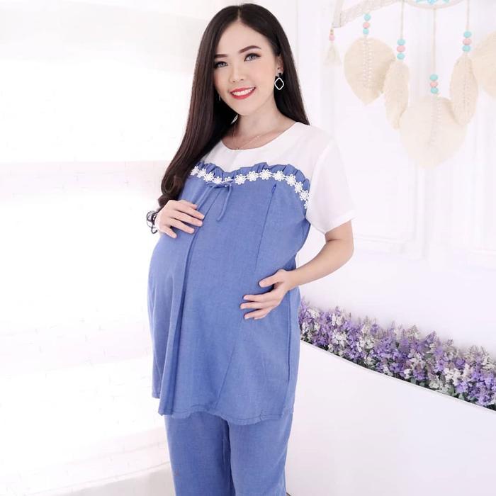 ONE SET BAJU BUMIL CELANA IBU HAMIL BAJU HAMIL KEKINIAN WONDERLAND BUSUI KATUN