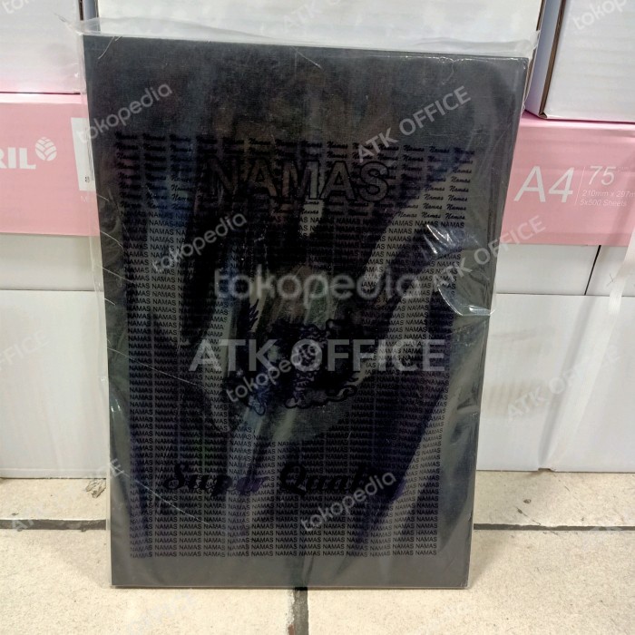 

Karton Bufalo HITAM A4 F4 Folio NAMAS 180gram (sepak 100lembar)