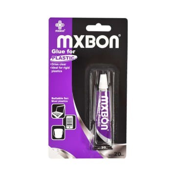 

READY STOK MXBON LEM PLASTIK 20 ML - TRANSPARAN READYY