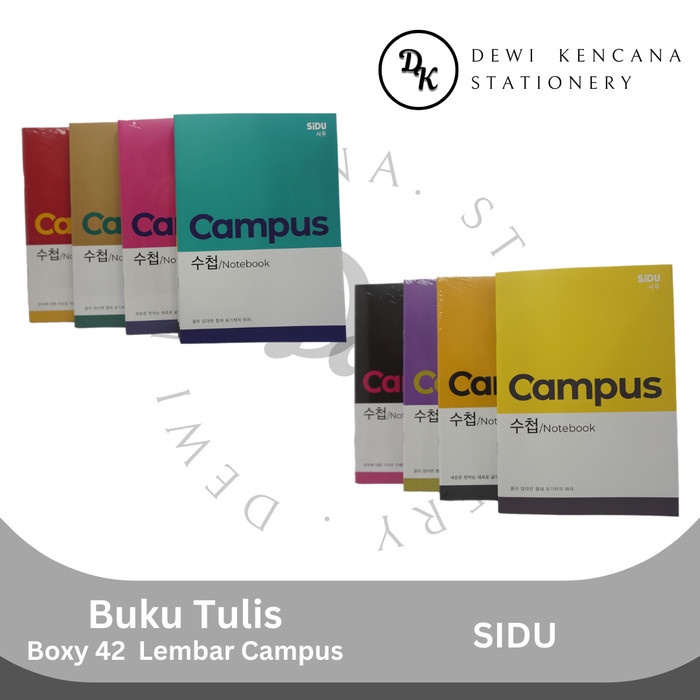 

ATKJaya- Buku Tulis Campus Boxy 42 Lembar SIDU 1 Pak Isi 5 Buku