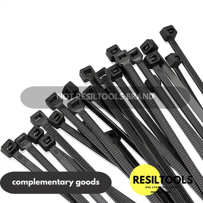 

ATKJaya- 100 pcs Cable Ties Anti UV 3.6 x 400 mm Tis Tahan Sinar Matahari Nilon