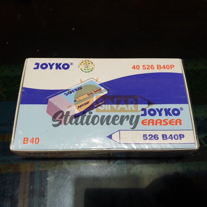 

ATKJaya- penghapus 526 b40p joyko 1pak isi 40pc