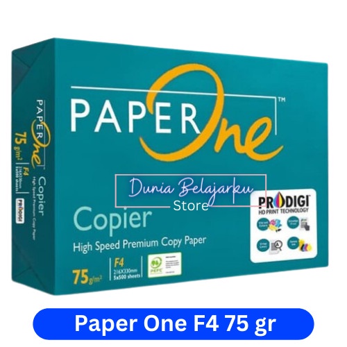 

ATKJaya- Kertas HVS Paper One F4 Folio 75 gram / Paperone F4 75 gr / HVS Folio