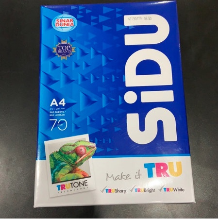 

ATKJaya- HVS A4 Sinar Dunia 70 gr (1 RIM - Khusus Online)