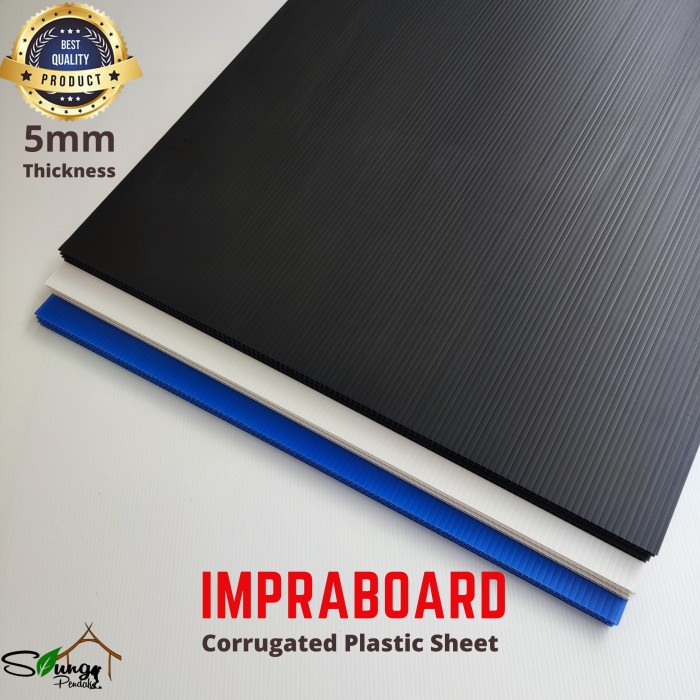

ATKJaya- Impraboard / Impraboard / Infraboard 5 mm PP Board Best Seller