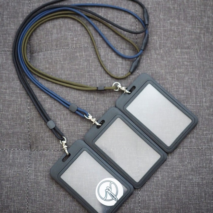 

ATKJaya- minimax lanyard premium id card 2 Sisi tali id card kalung nametag
