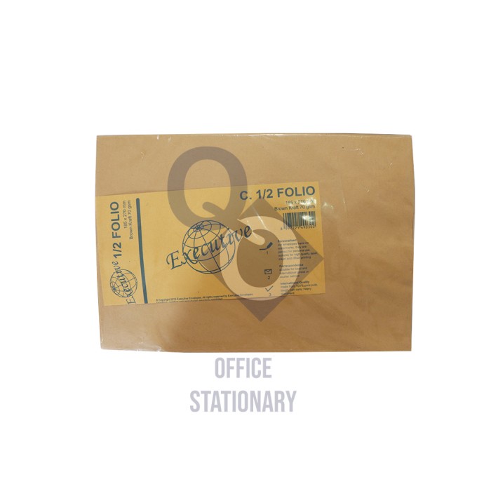 

ATKJaya- amplop coklat executive C 1/2 folio