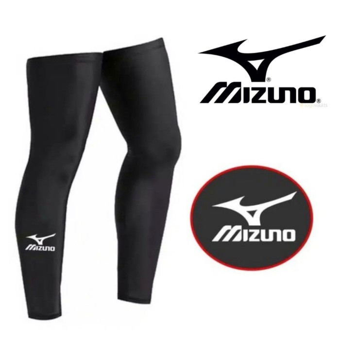 JTTOP LEG SLEEVE MIZUNO MANSET KAKI PELINDUNG LUTUT LEG WARMER SEPEDA VOLI