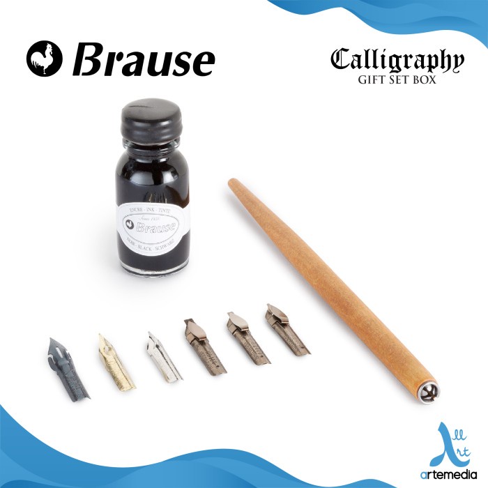 

PENA KALIGRAFI BRAUSE CALLIGRAPHY GIFT SET BOX