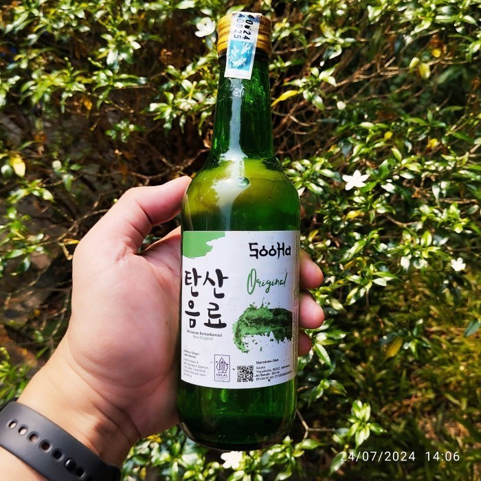 

Soju Halal Non Alkohol Sooha Soha Minuman Korea Sparkling Water Barkarbonasi Segar