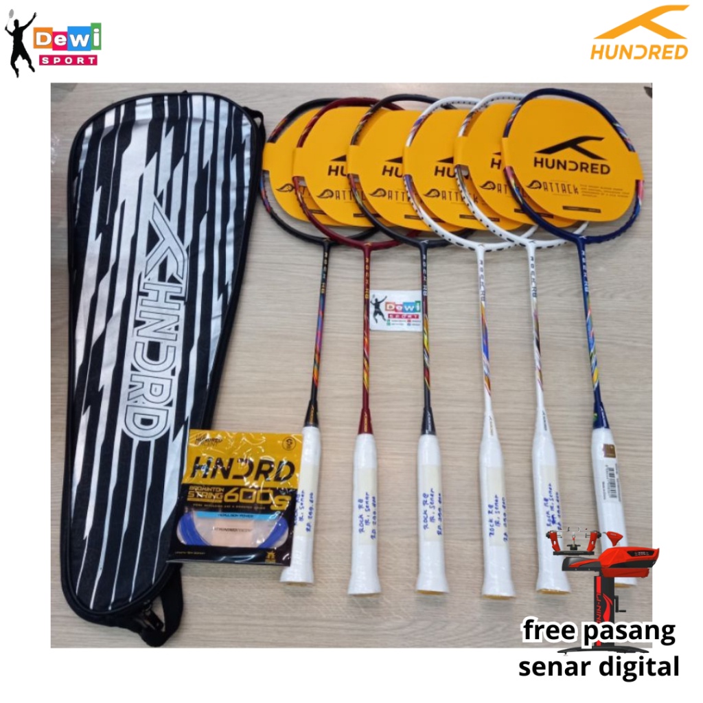Raket Badminton HUNDRED ROCK R9 /ROCK R8
