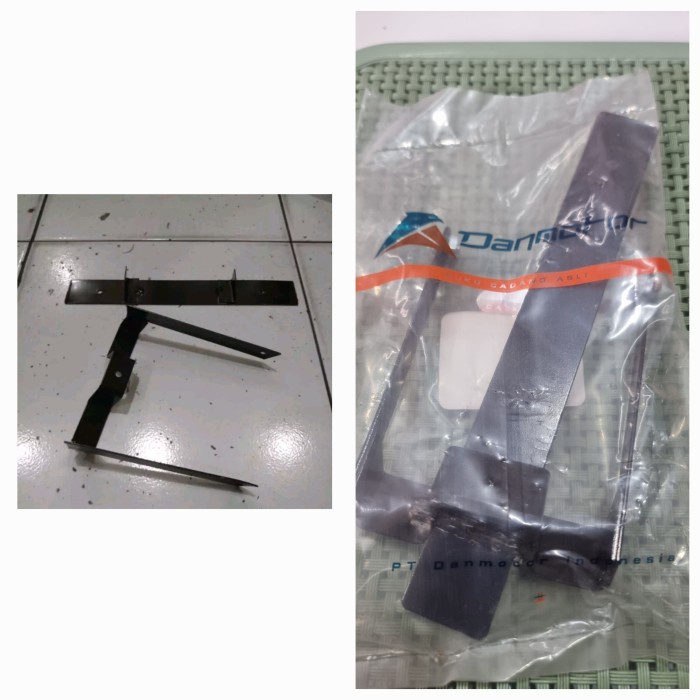 JAYAmart- Dudukan plat nomor depan vespa PX