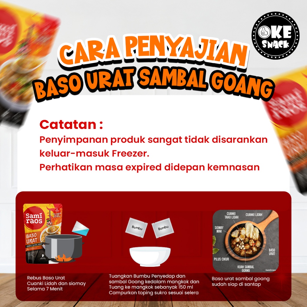 

Sami Raos Baso Urat Sambal Goang Samiraos Bakso Urat Sambal Goang