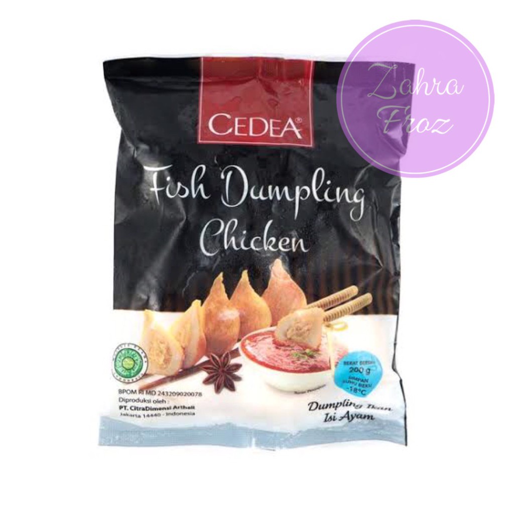 

CEDEA DUMPLING IKAN ISI AYAM 200 GR 500 GR