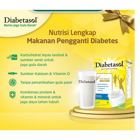 

DIABETASOL 950 GR COKLAT VANILA 950GR KEMASAN BARU SEBELUMNYA 1000GR 1000GR SSKD