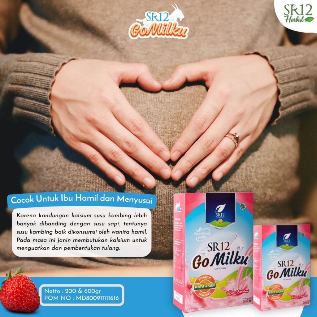 

GOMILKU SR12 SUSU ETAWA BUBUK NUTRISI TINGGI BPOM HALAL ORI