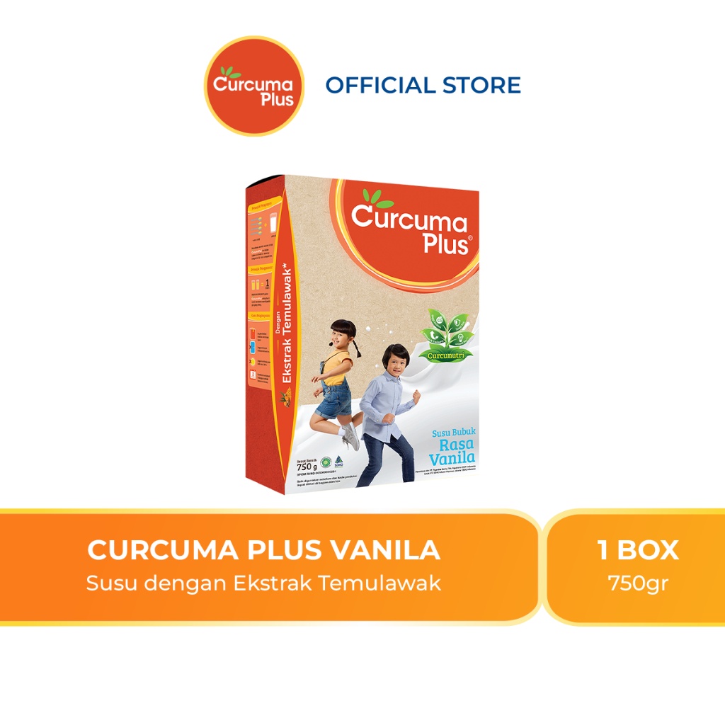 

Curcuma Plus Susu Bubuk Memperbaiki Nafsu Makan Ekstrak Temulawak Rasa Vanilla 750g