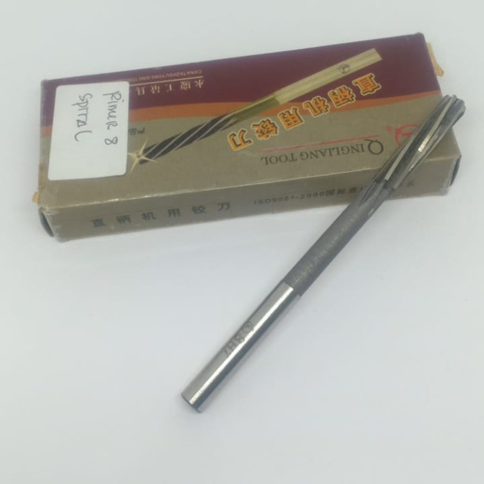REAMER SPIRAL 8MM