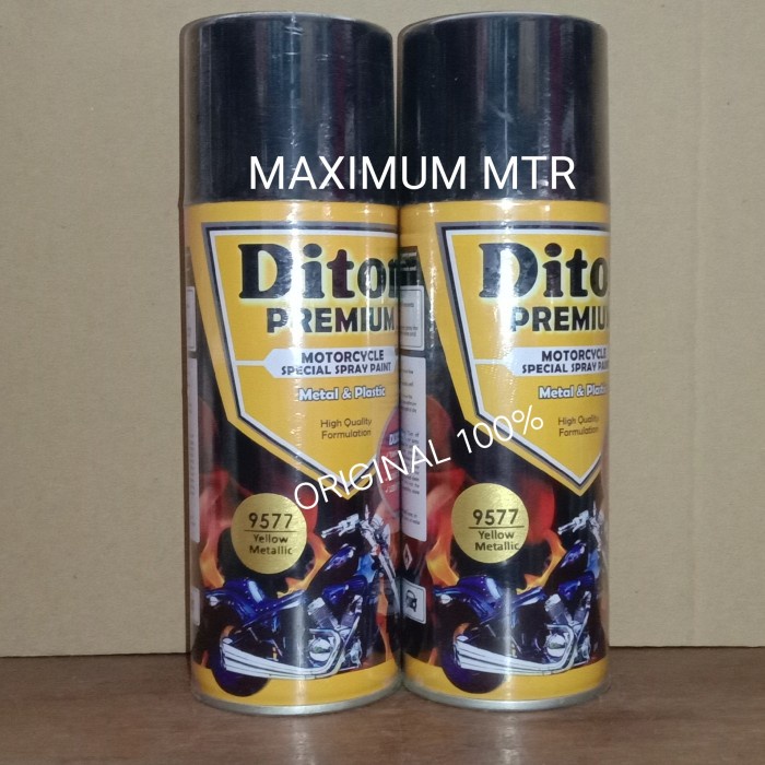 Diton Premium - Yellow Metallic(Gold) 9577- Tahan Bensin