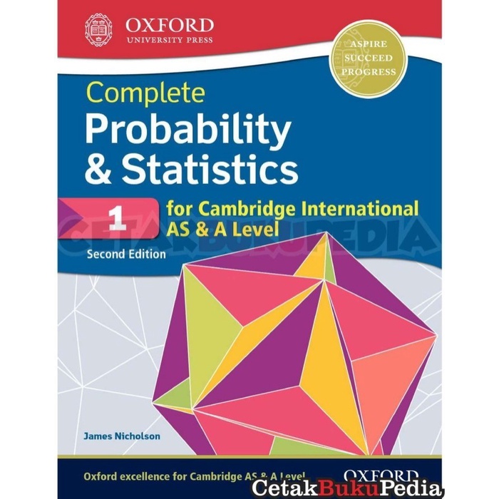 Buku Fisik Complete Probability & Statistics 1 Cambridge International Coversoft