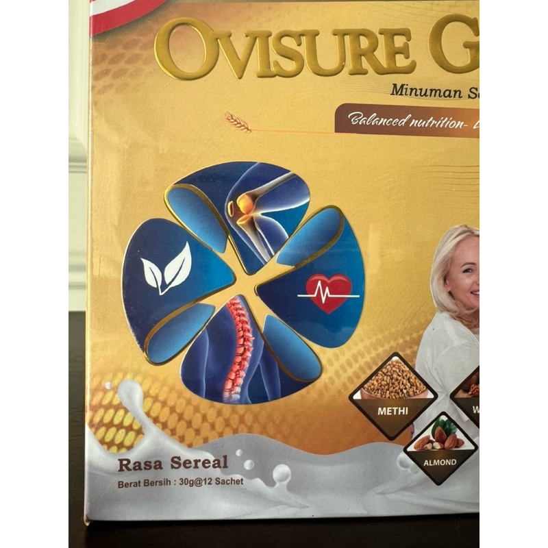 

(PAKET 2 BOX) OVISURE GOLD ASLI!! ORIGINAL MILK SUSU VITAMIN TULANG DAN SENDI NYERI OTOT KERAM