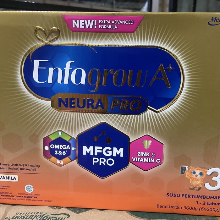 Susu Enfagrow a+ 3 3600gr