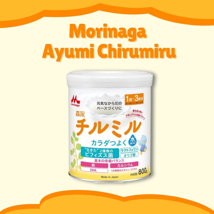 MORINAGA CHIRUMIRU AYUMI Susu Formula Jepang