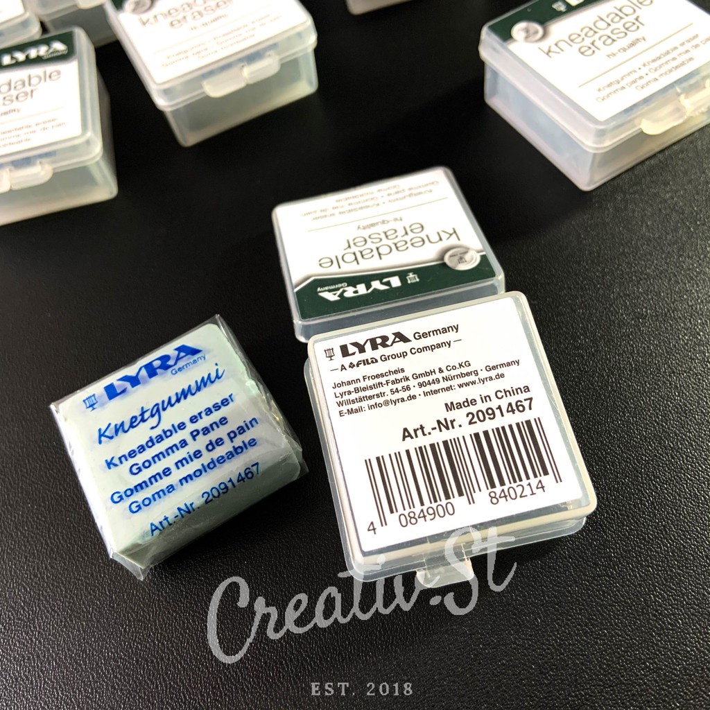 

IK! LYRA Kneadable Plasticine Eraser Penghapus Penghapus Ulir