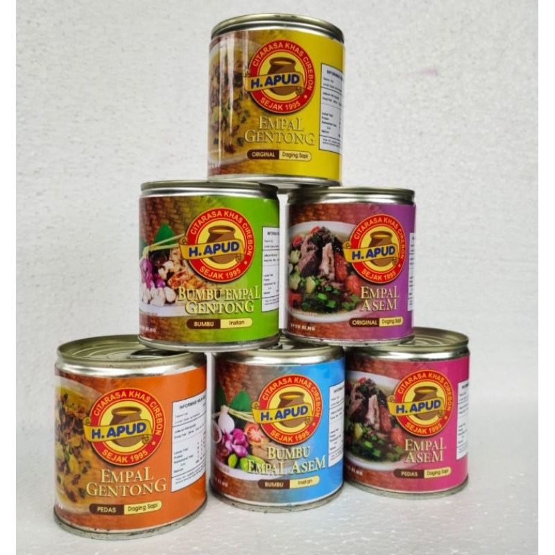 

Empal Gentong H. Apud Khas Cirebon / Empal Gentong Kaleng Haji Apud / Empal Gentong Khas Cirebon /