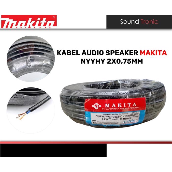 Terbaik Kabel Audio Speaker 2X0,75 Nyyhy Makita Speaker Audio 2X0.75 50Meter