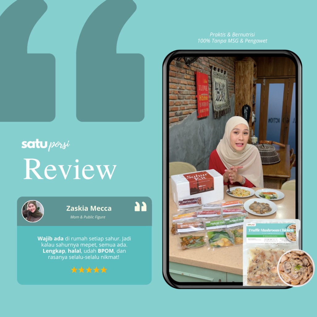 

Satu Porsi Truffle Mushroom Chicken