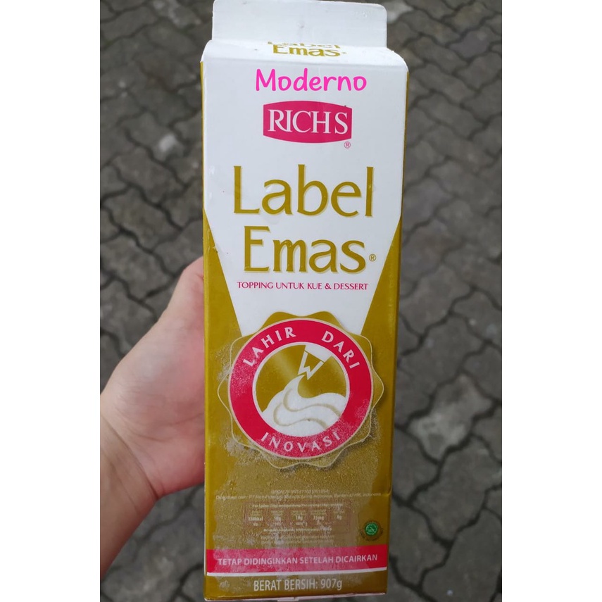 

Richs Gold label 907gr - Richs Whipping cream 907gr